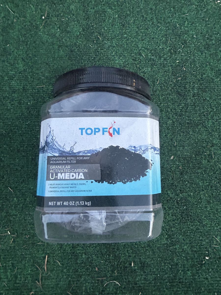 Activated carbon for aquarium filters