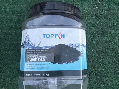 Activated carbon for aquarium filters