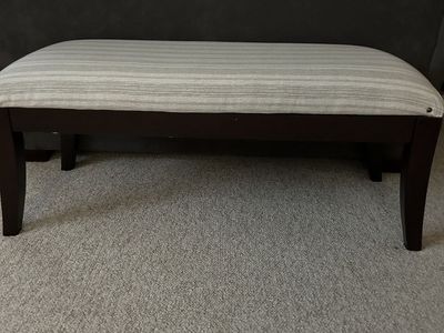 Upholstered bench