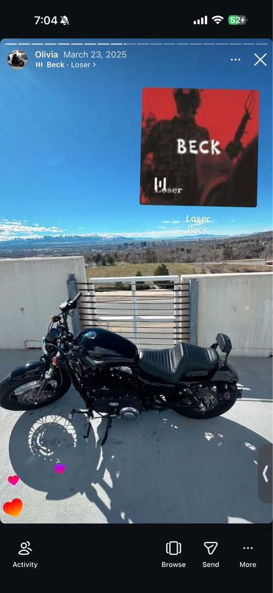 2010 Harley sportster 48 1200