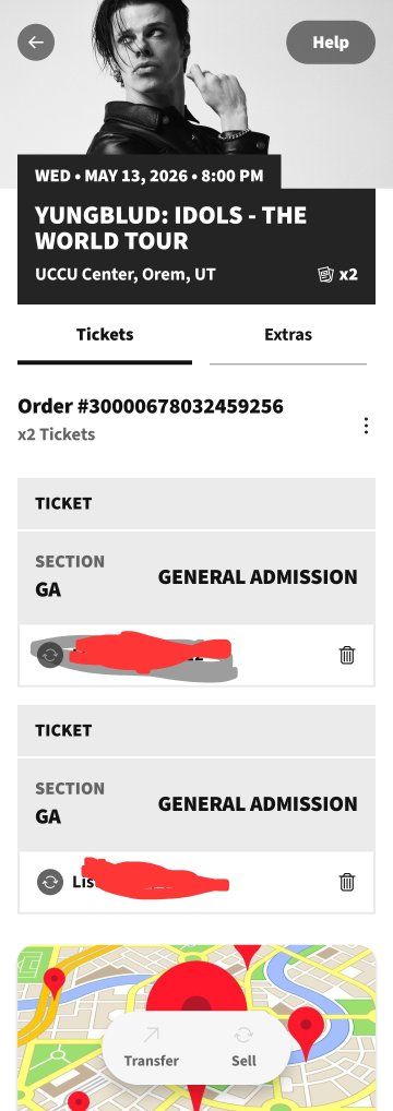 2 Tickets for yungblud