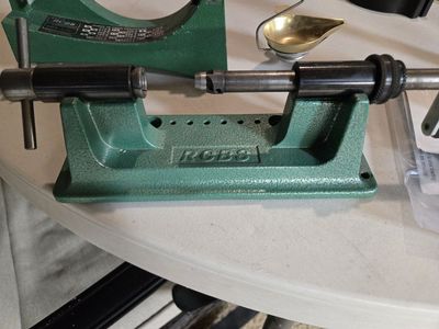 RCBS Case Trimmer with Shell Holder for Reloading Ammunition - Excellent Condition