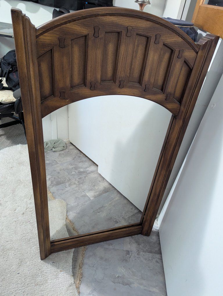 Large vintage mirror