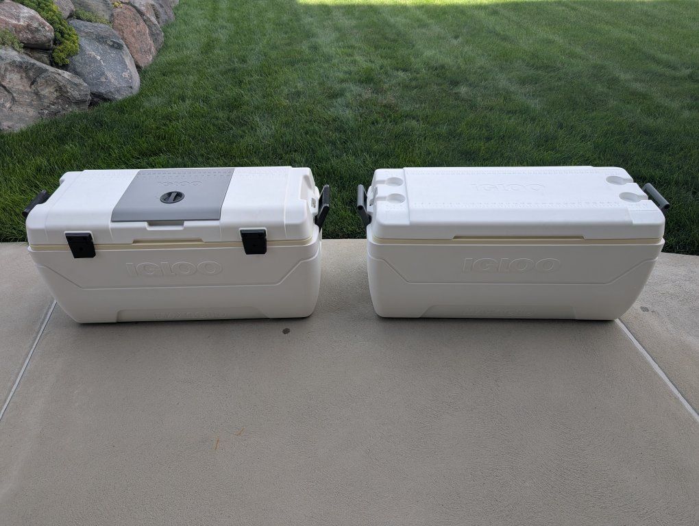 Maxcold Igloo Coolers 150QT