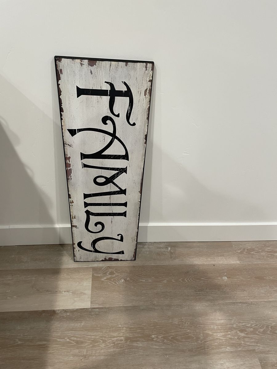 Wooden Sign