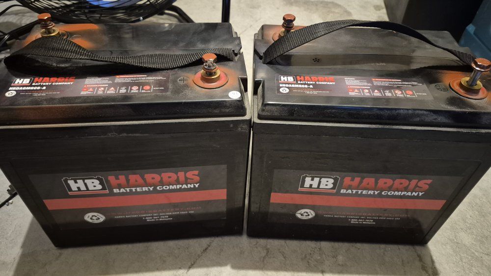 2 6v agm sealed batts