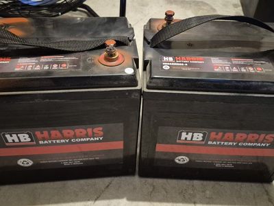 2 6v agm sealed batts