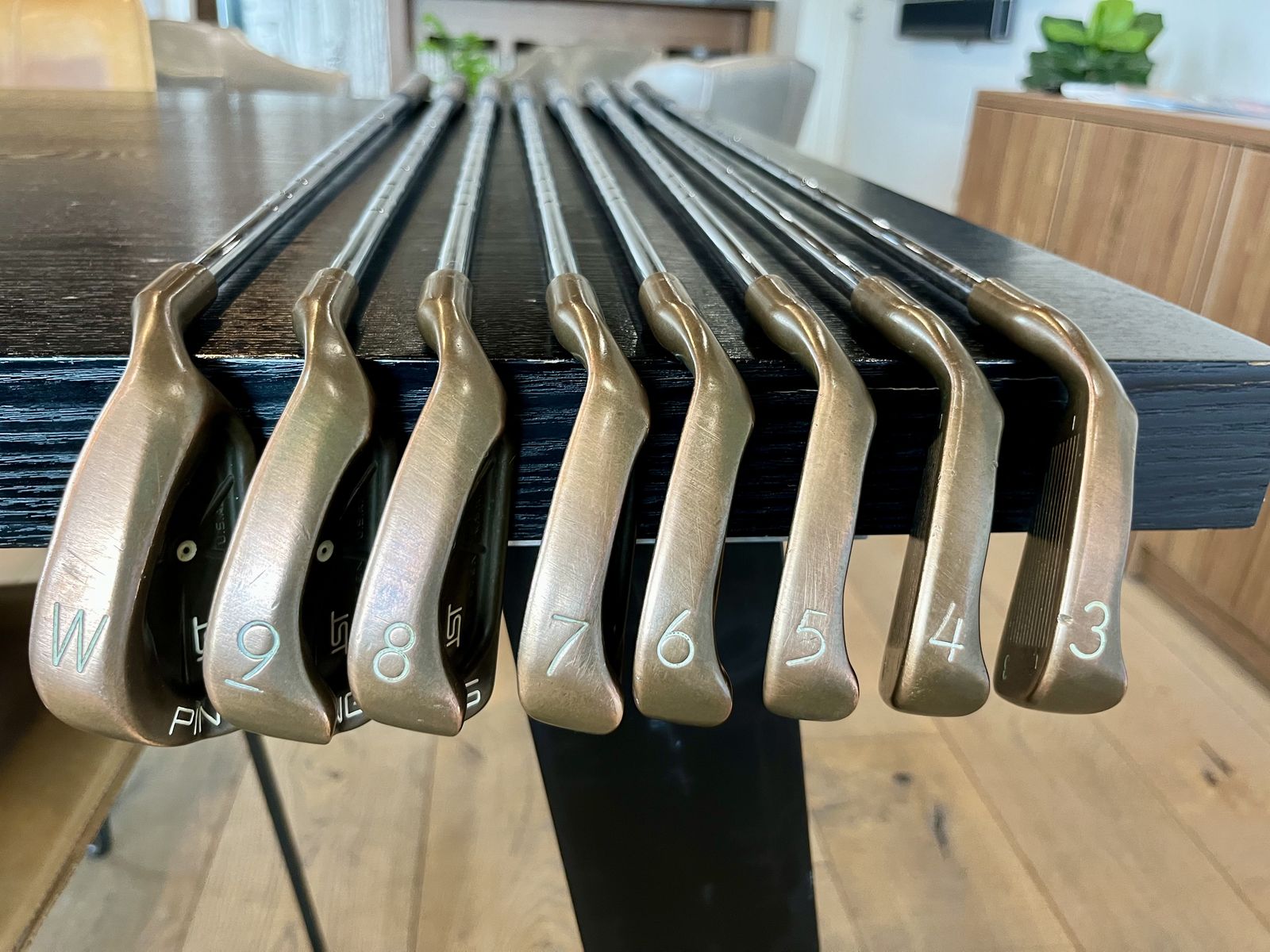 Ping ISI Beryllium Copper Irons 3-W White Dot +1/2” Stiff Flex