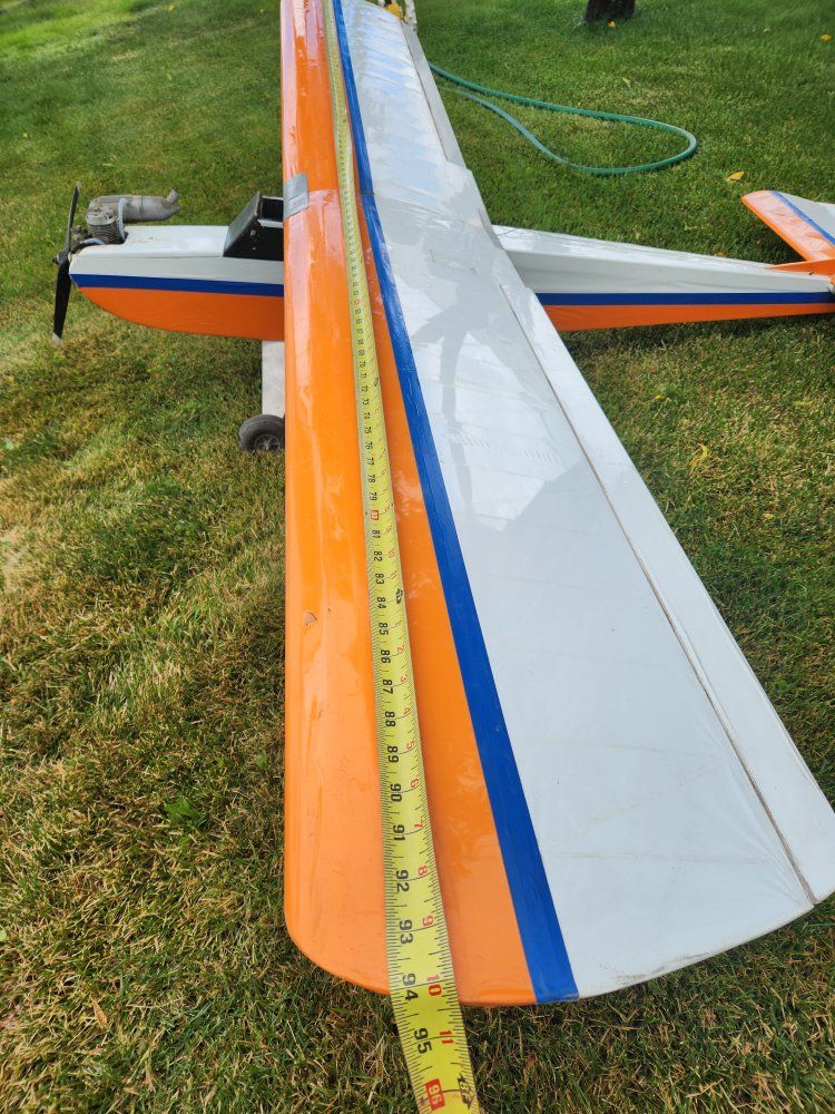 Senior telamaster 60 and  Vintage Kwik-Fly Remote Control Airplanes