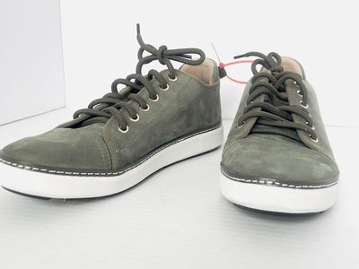 Harmony 783 Charlotte Grounded Walking Shoes - Olive Suede