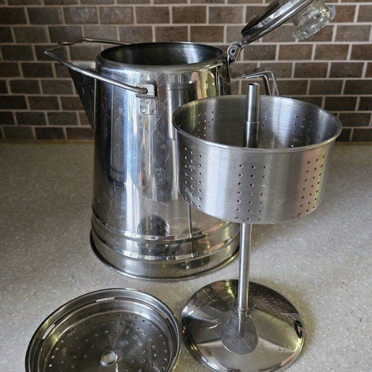 Glacier Stainless Steel Coffee Pot