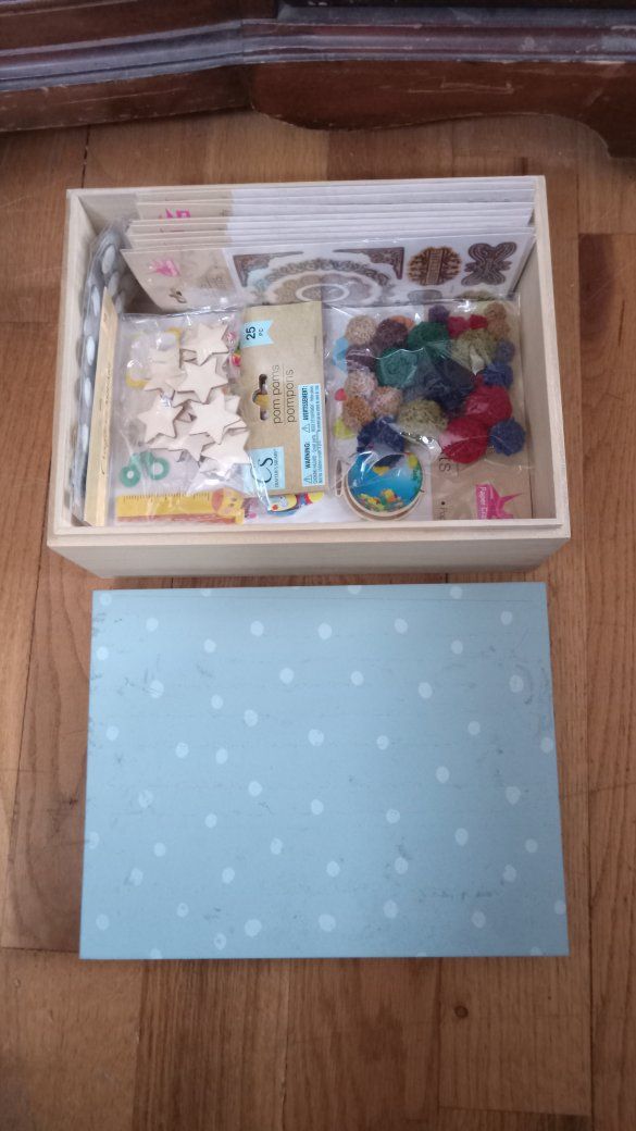 Craft Supply & Sticker Blowout (Buy All, Get Free Storage Box!)