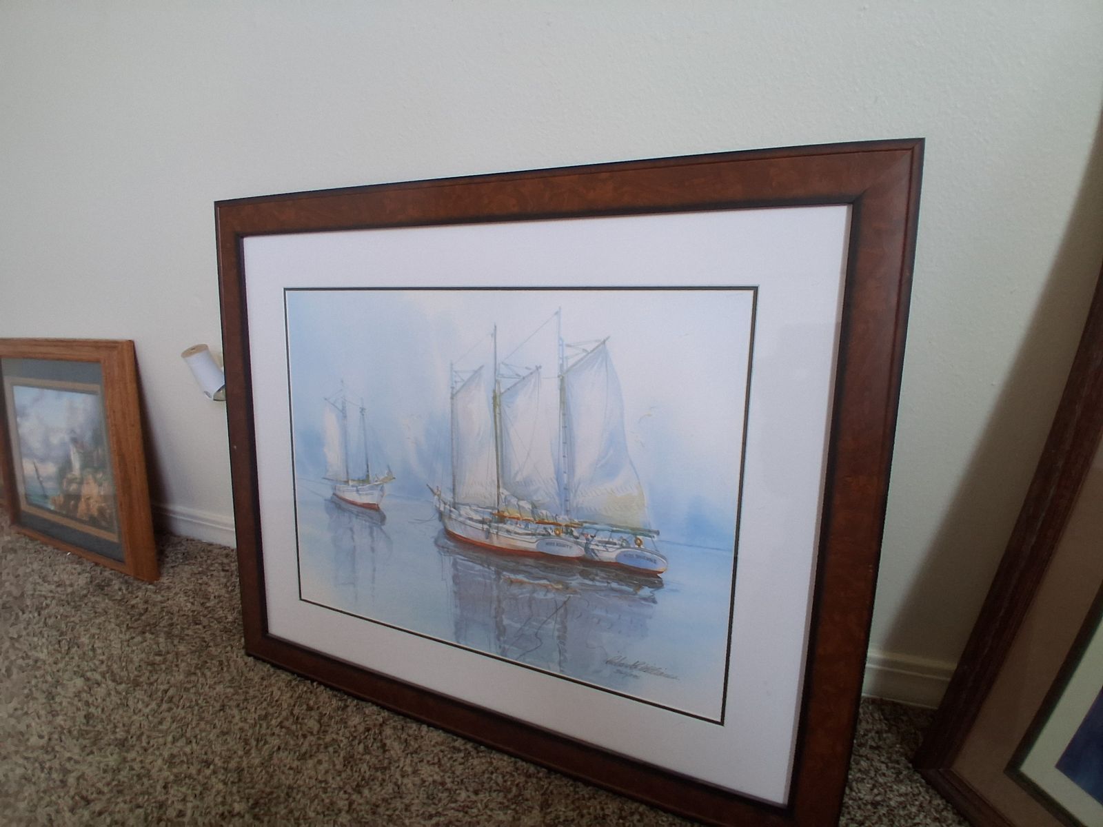 Richard E. Williams "Rendezvous" Limited Edition Lithograph, Pencil Signed & Numbered 362/375, Framed