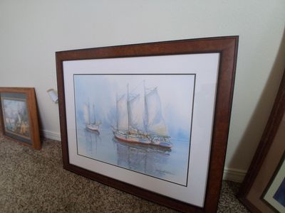 Richard E. Williams "Rendezvous" Limited Edition Lithograph, Pencil Signed & Numbered 362/375, Framed