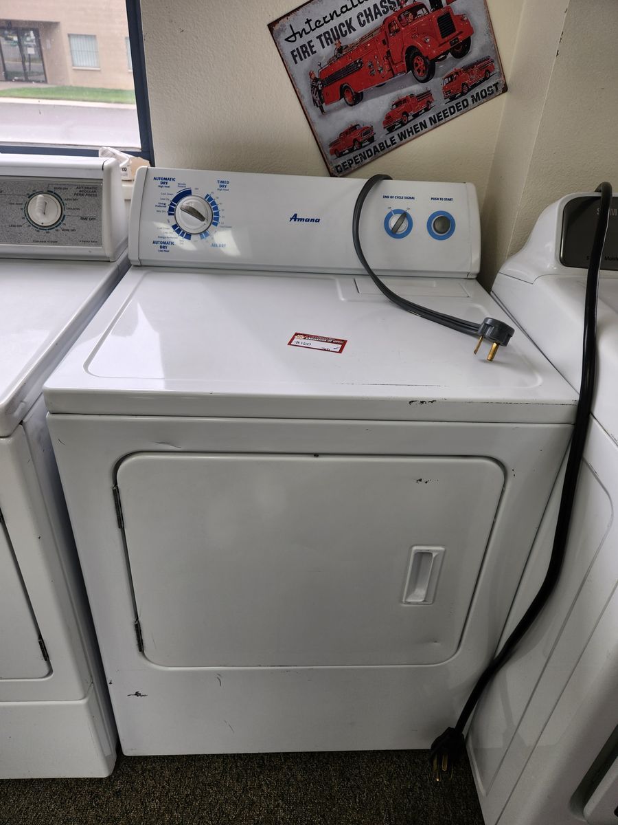 Amana Electric Dryer White Used
