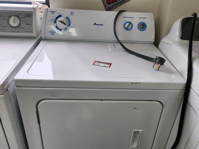 Amana Electric Dryer White Used
