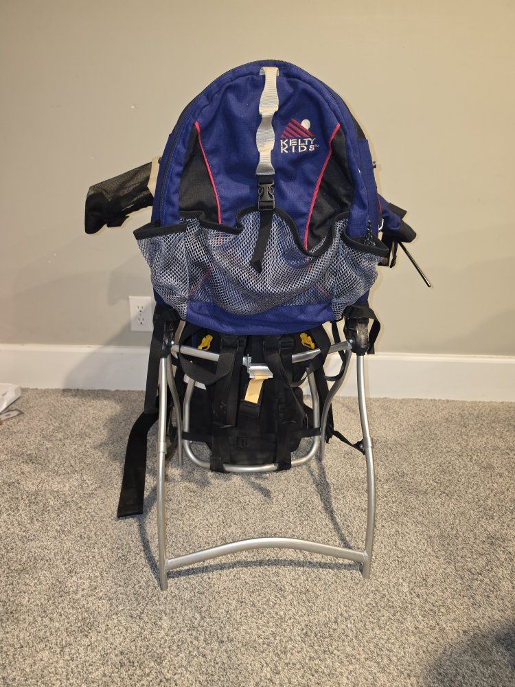 Kelty Kids Framed Hiking Child Carrier Backpack Blue