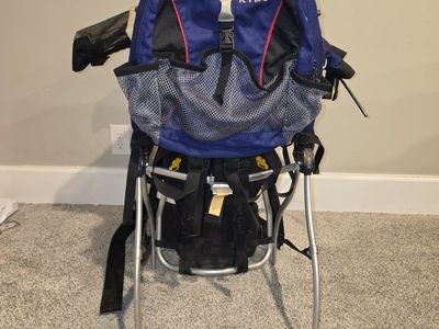 Kelty Kids Framed Hiking Child Carrier Backpack Blue