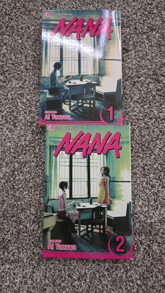 Nana Manga Volumes 1 and 2