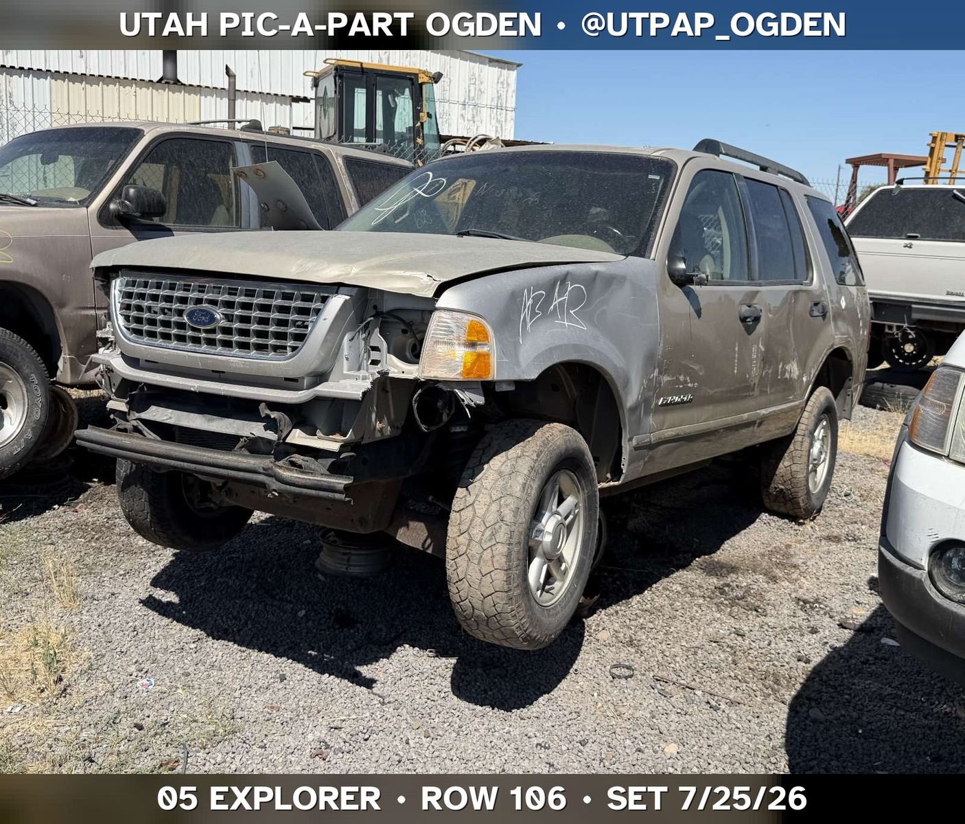 Just In! 2005 Ford Explorer Parts - UTPAP Ogden
