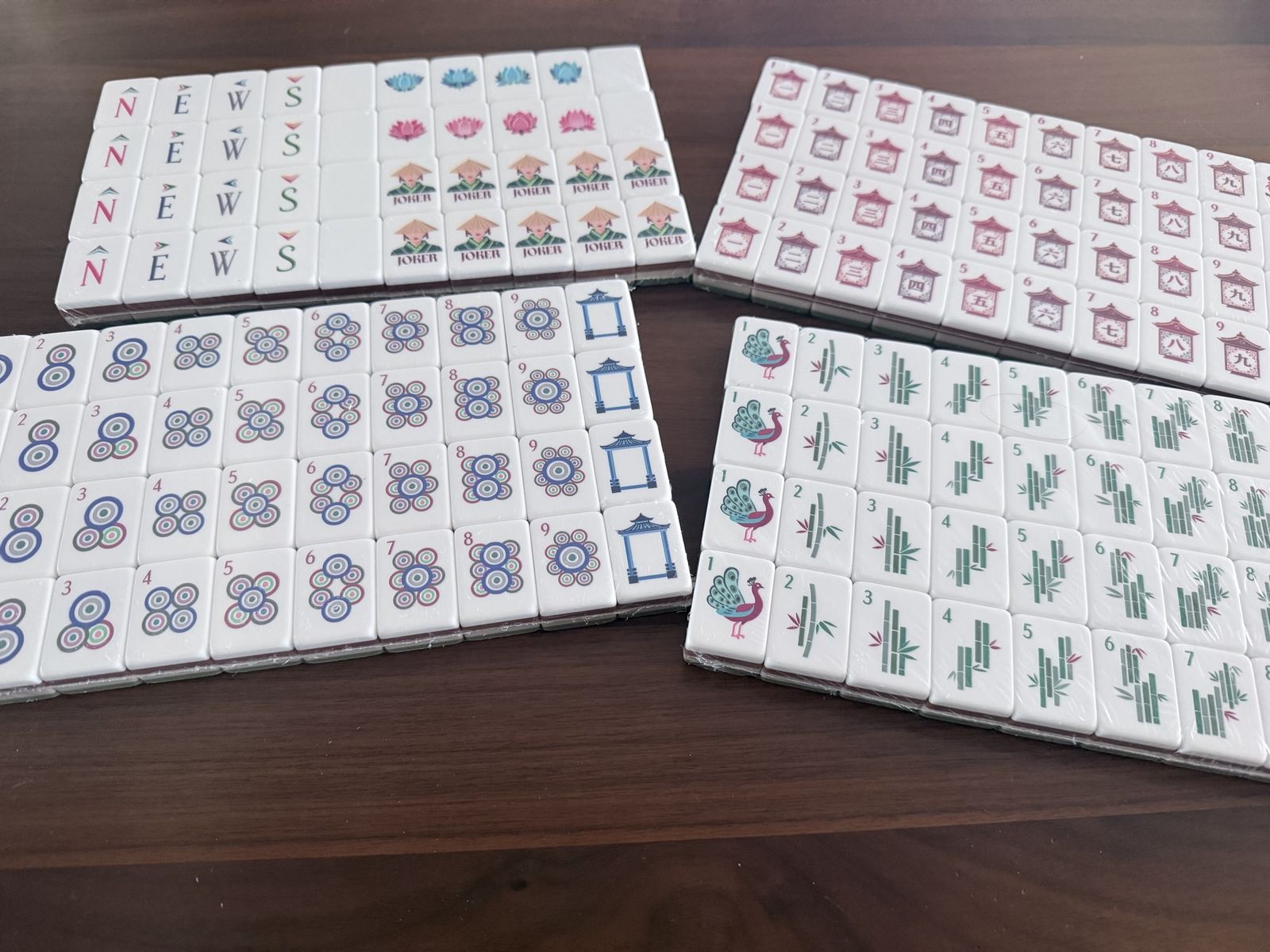 Mahjong tiles