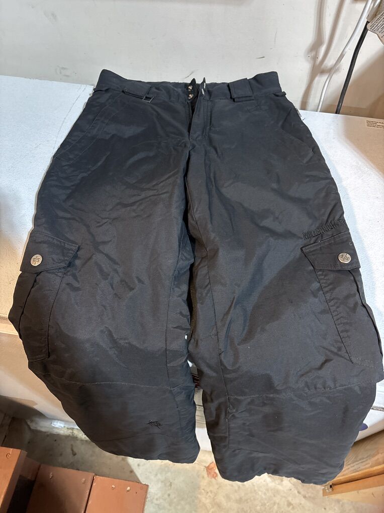 Womens Millennium Three Black Ski Pants Size M