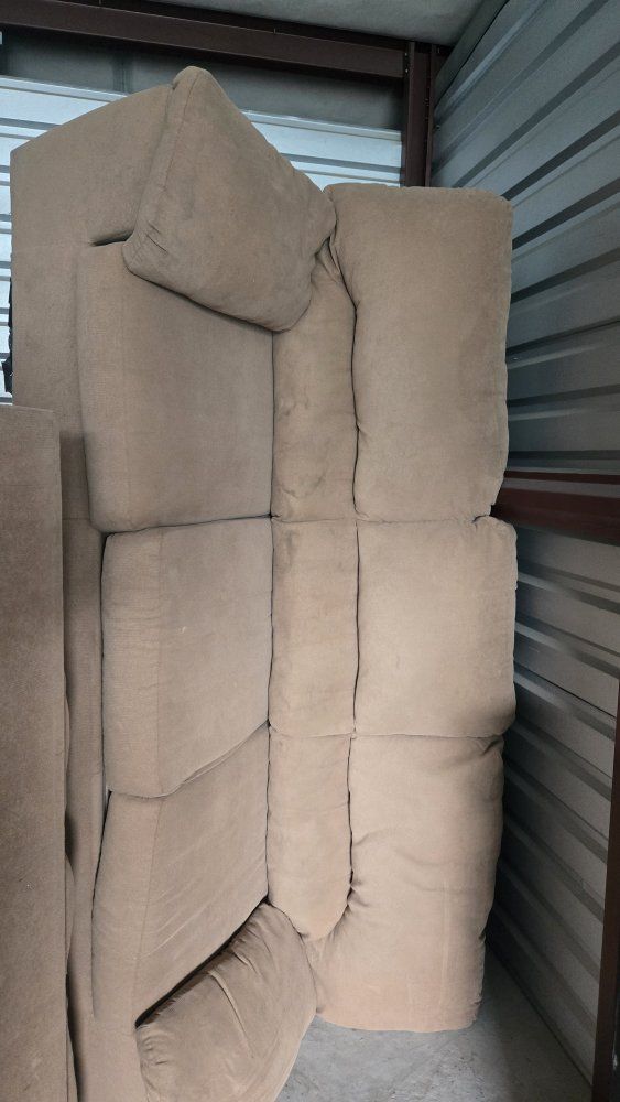 Couch and love seat