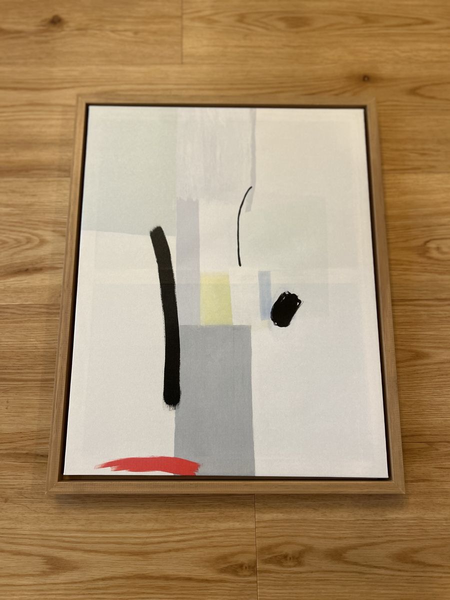 Abstract Framed Canvas Wall Art