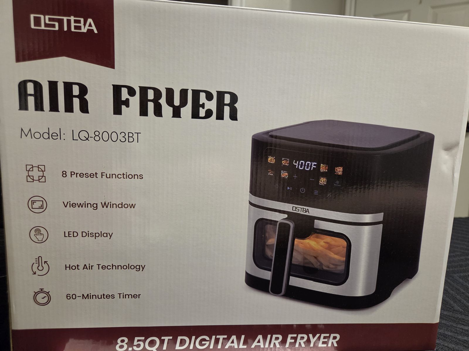 Digital air fryer