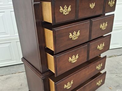 extra extra tall all wood 5 drawers dresser/ronica