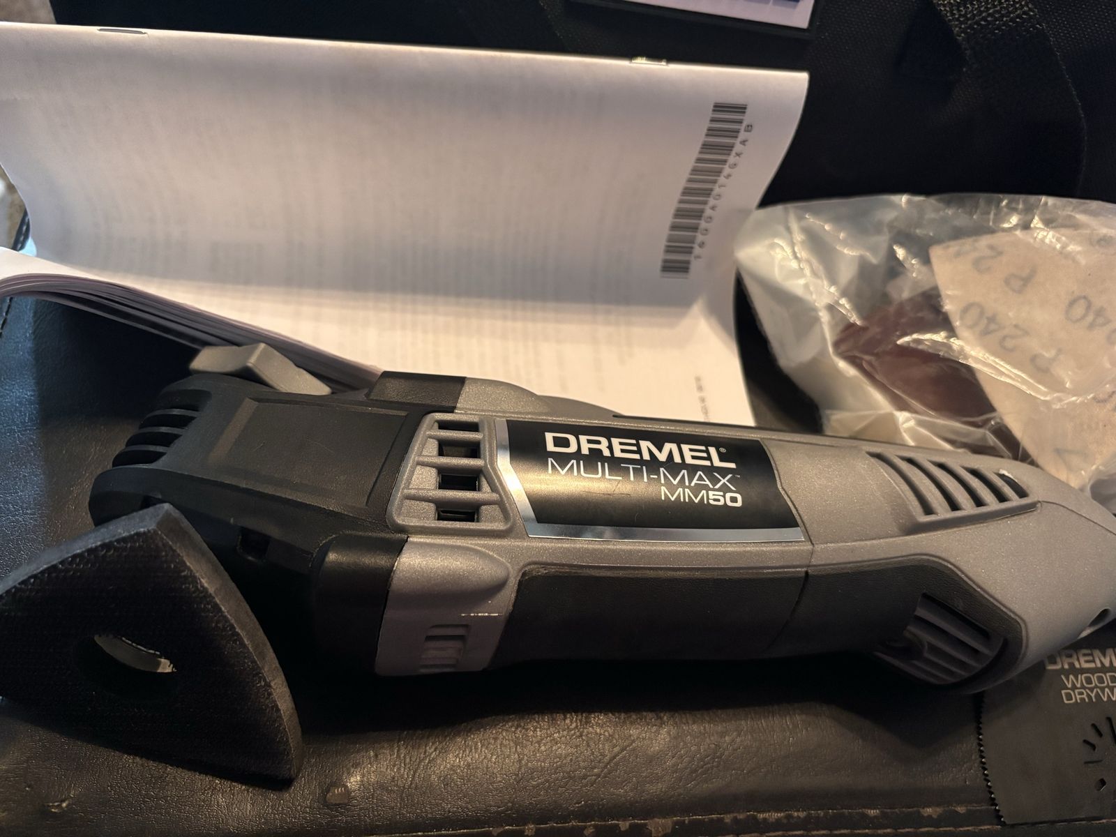 New dremel mm-35 multi max oscillating tool kit in case