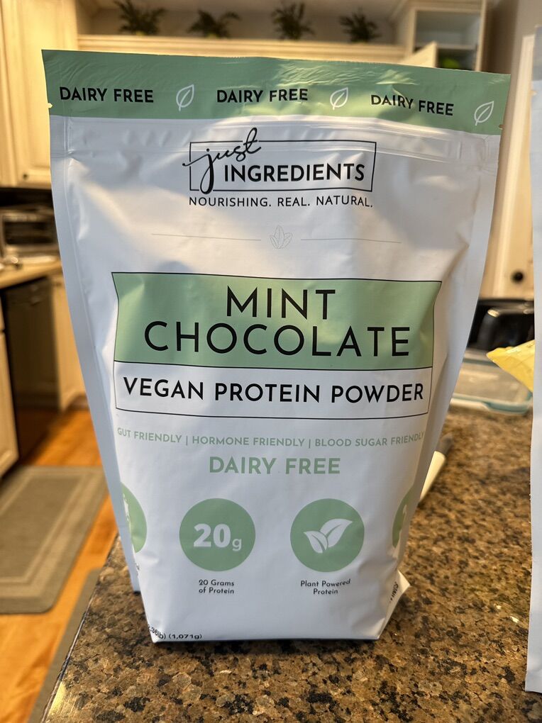 Just Ingredients Mint Chocolate Chip Vegan Protein
