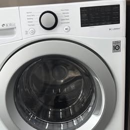 LG White Front Load Washing Machine - Used, Great Condition