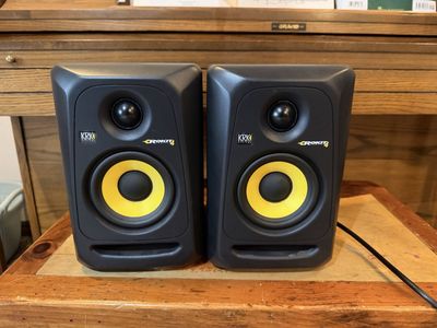 KRK Rokit 4 G3 Powered Studio Monitors - Pair, Black, Excellent Condition