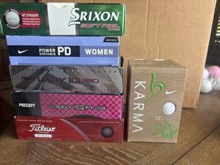 Assorted New Golf Balls 