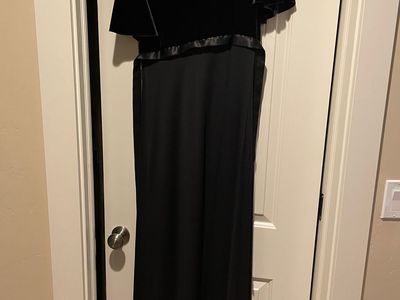 Black formal choir dress