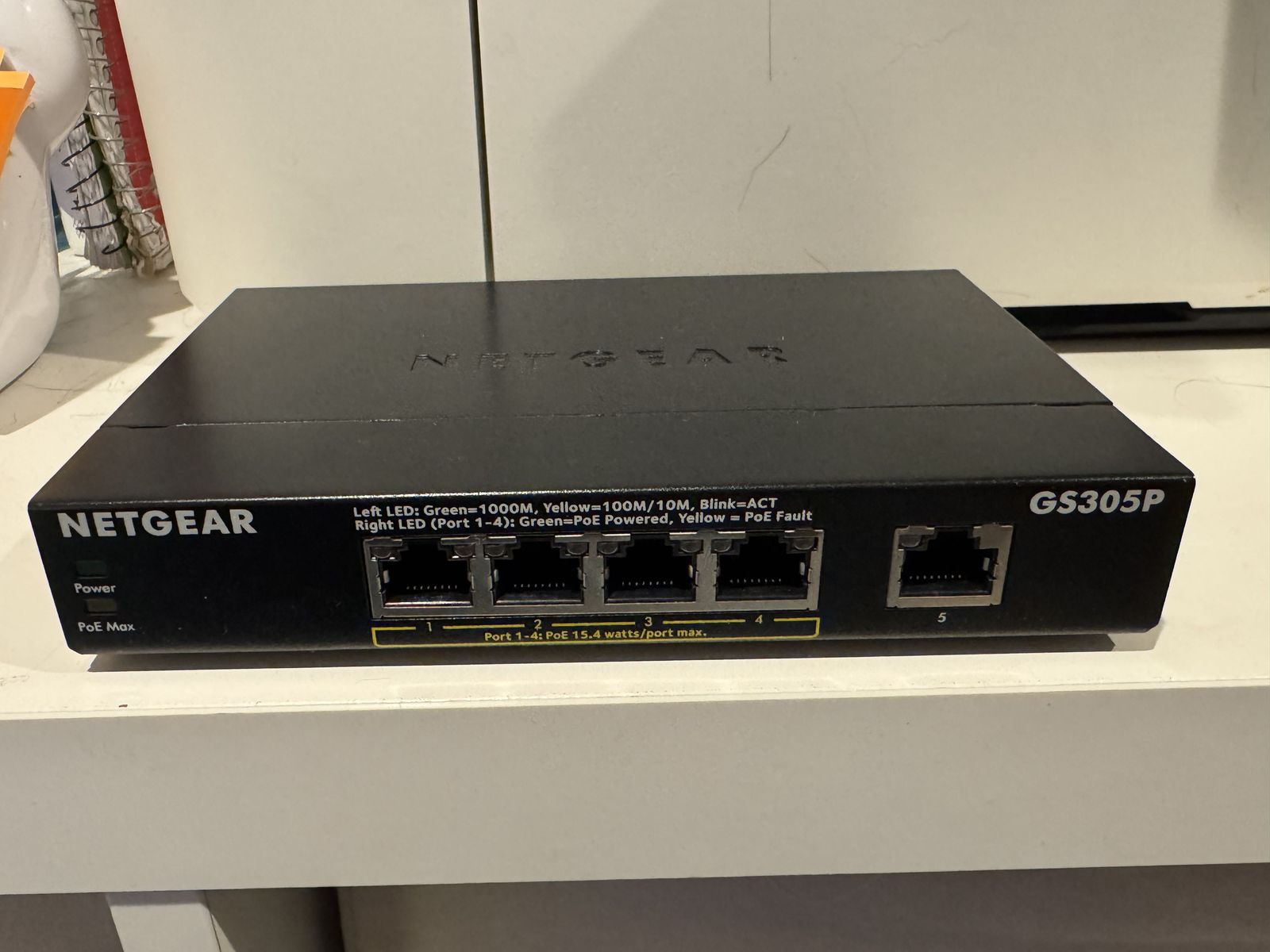 Netgear POE switch