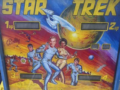 Vintage 1979 Bally’s Star Trek Pinball Machine