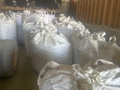 Bagged Alfala Hay Cubes Ton Bag