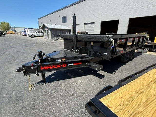 2027 Maxx-D D9X Bumper Pull 8x16 with fold down sides
