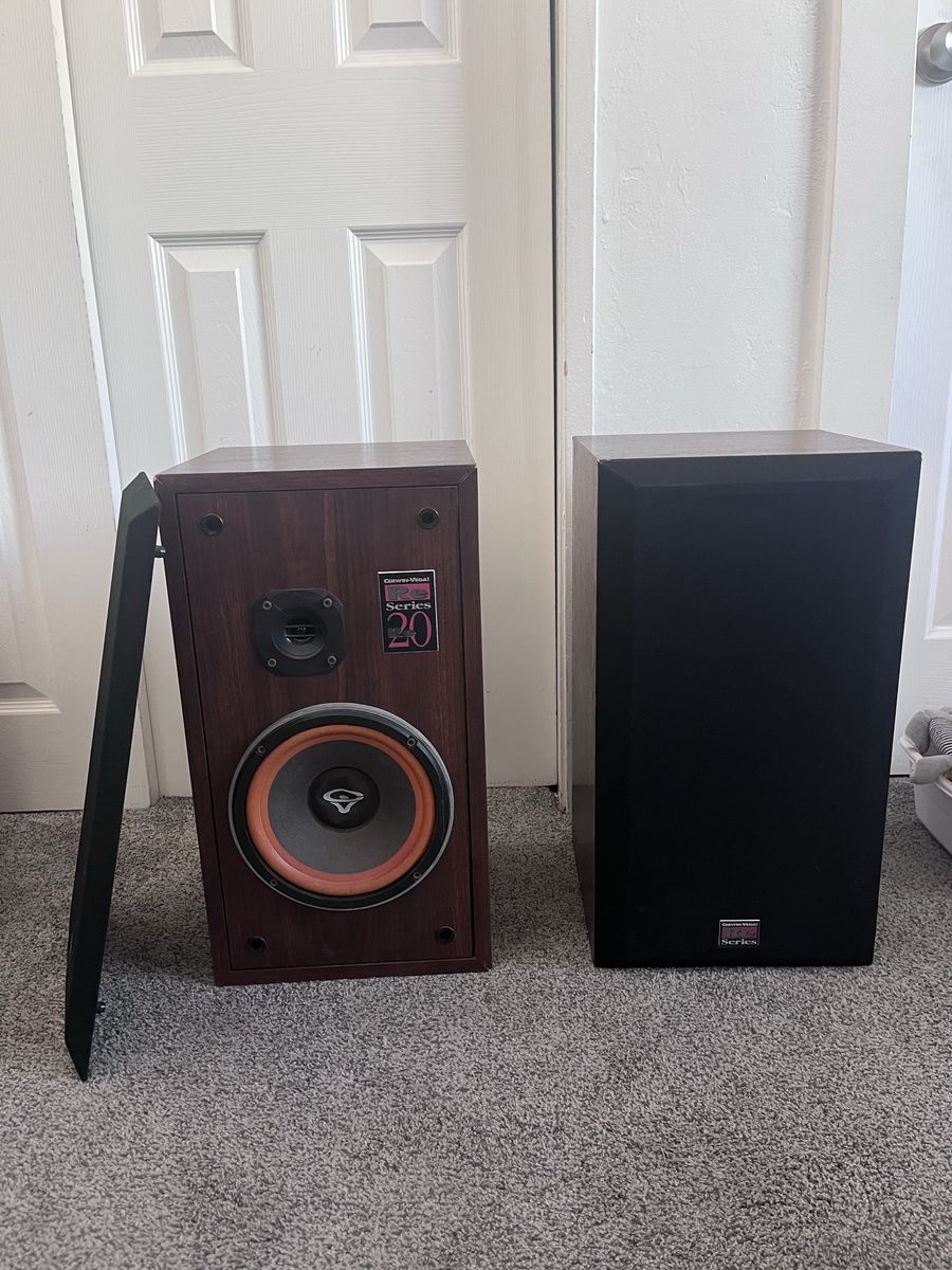 Cerwin Vega speakers!
