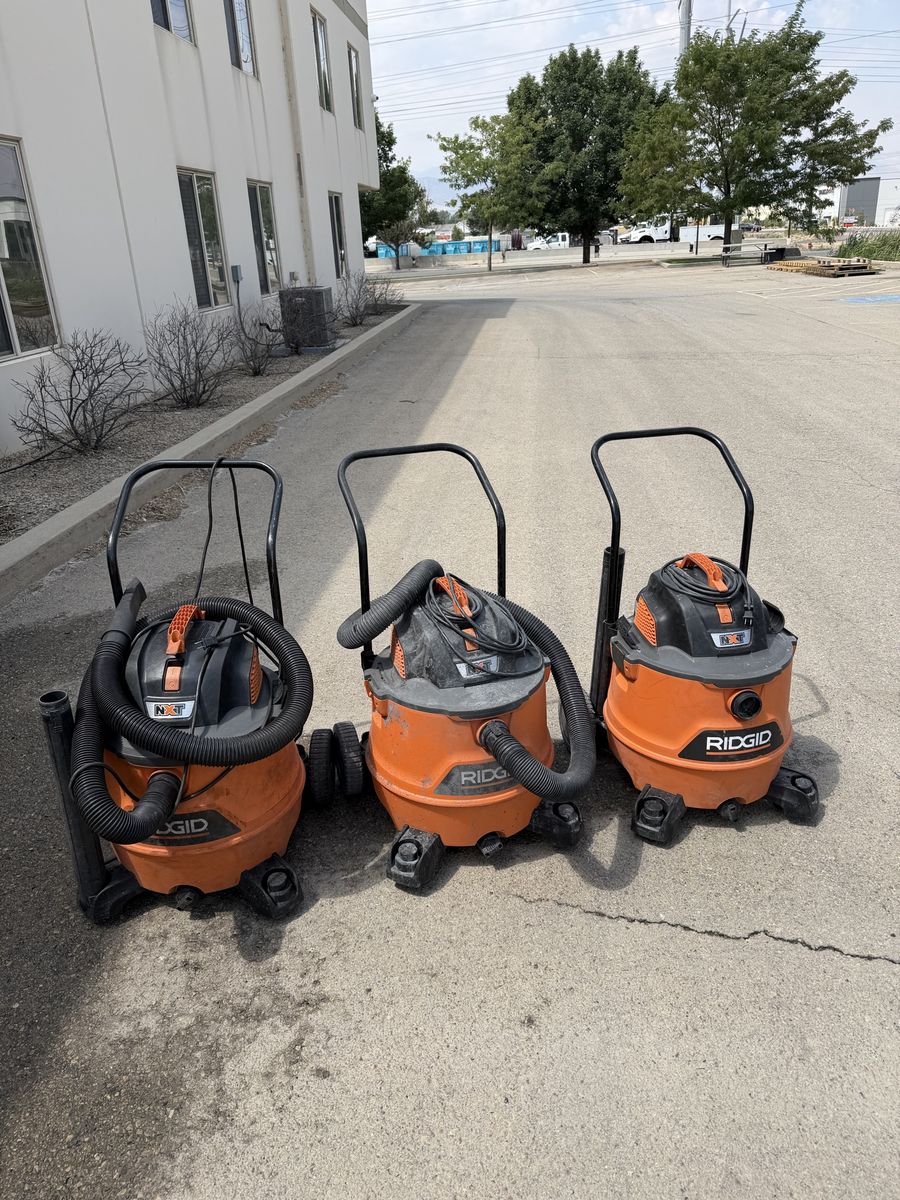 Ridgid Shop Vacuums 