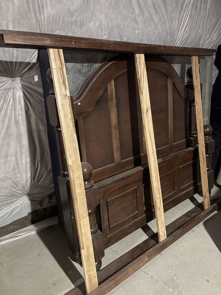 $100 -OR- BEST OFFER Queen bed frame
