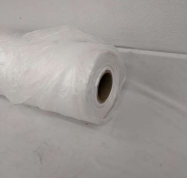 Rain Guard - Visqueen Plastic Sheeting Roll 1700 FT - 108” x 120” per Sheet, 170 Sheets/Roll 1 Mil, Clear