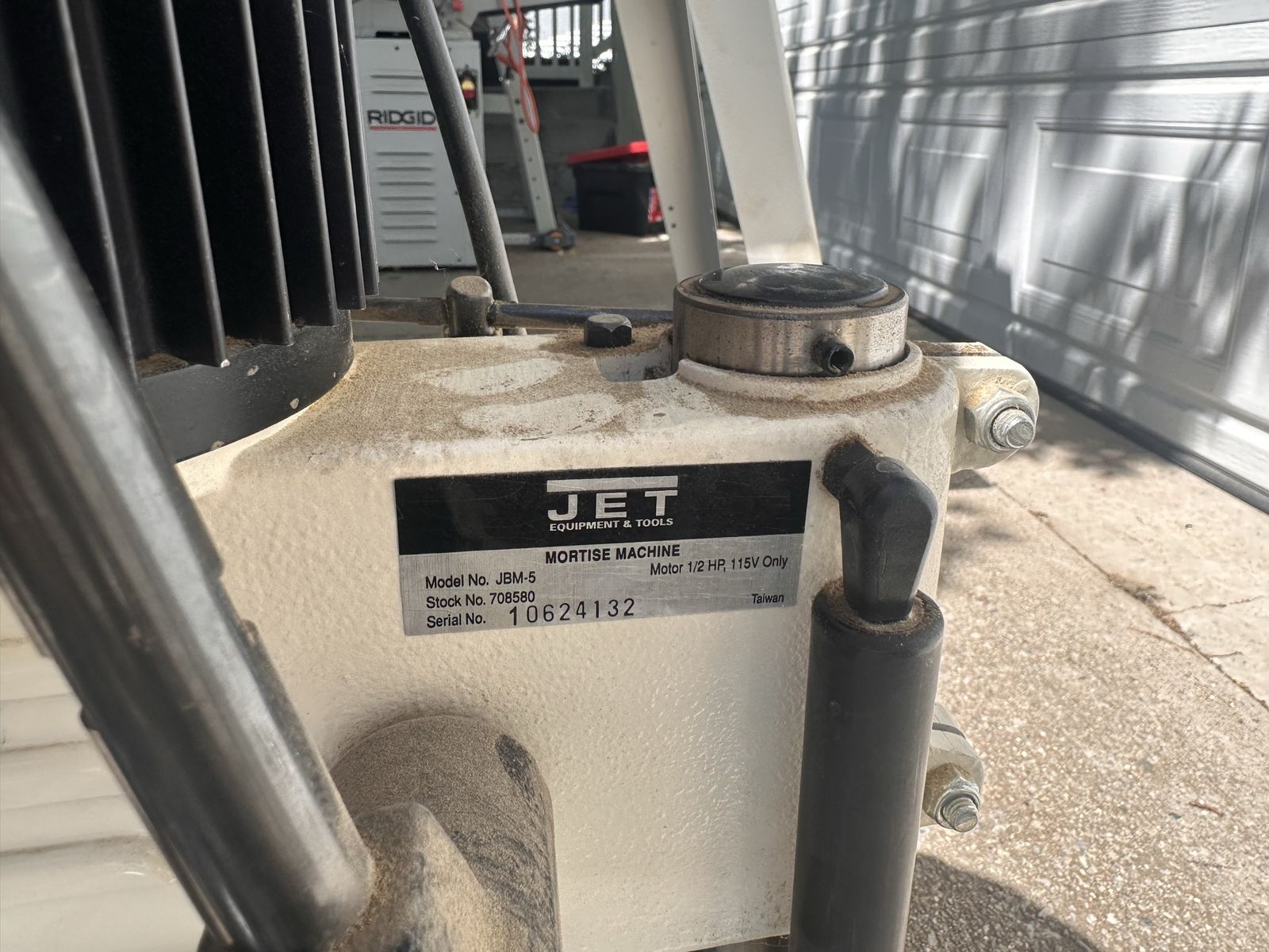 JET mortise machine