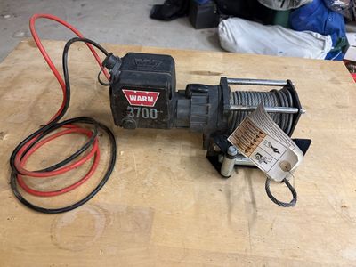 WARN 3700 ATV/UTV Winch - 3700lb Capacity with Steel Cable