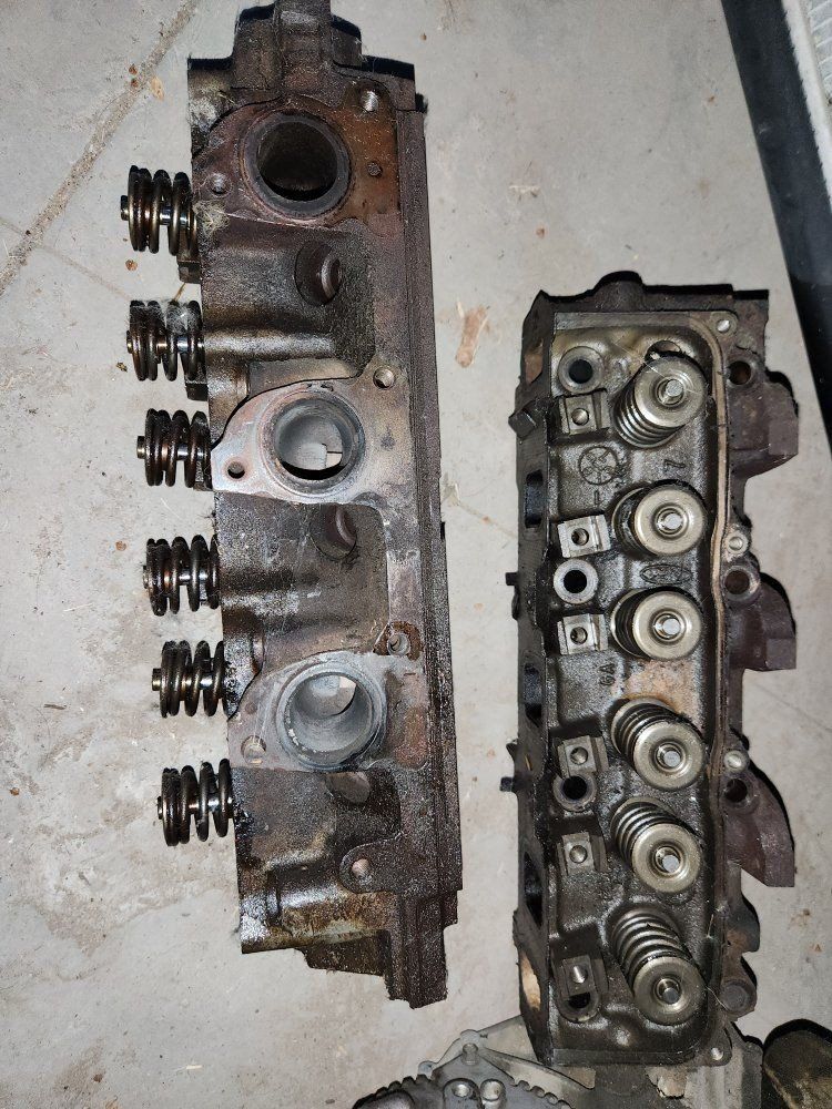 1999 Ford Taurus 3.0 Vulcan V6 Heads + Rockers + Valve Covers