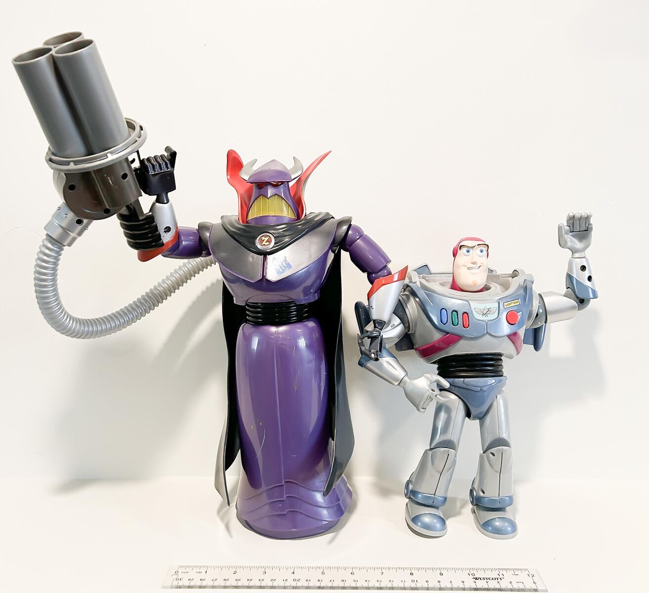 Toy Story Set of Toys - Large Buzz Lightyear and Emperor Zurg