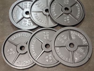 270 pounds of weights