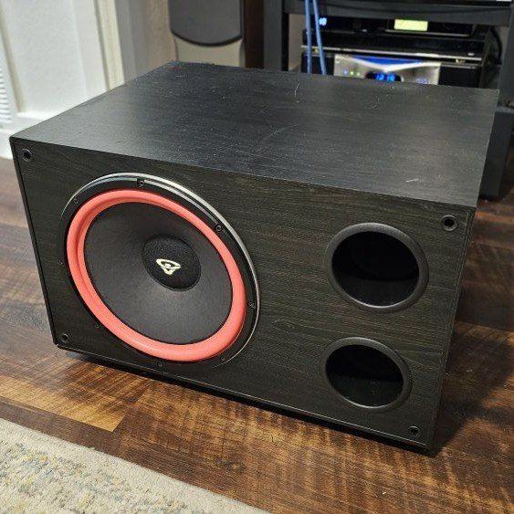 Cerwin-Vega HT-12D Passive 12" Subwoofer – Professionally Refoamed – Built-in Passive Crossover